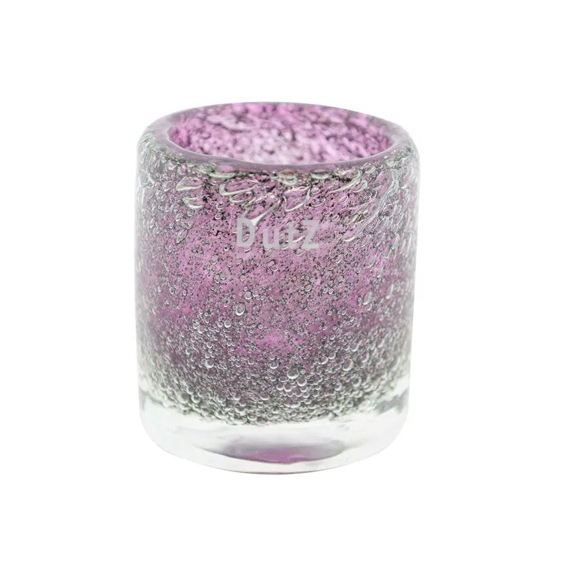 Glass Candle Holders - Cylinder Galaxy 10cm