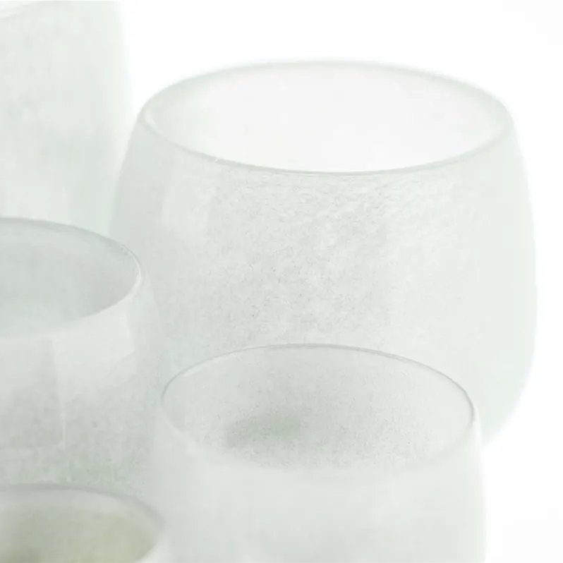 Glass Candle Holder - Pot