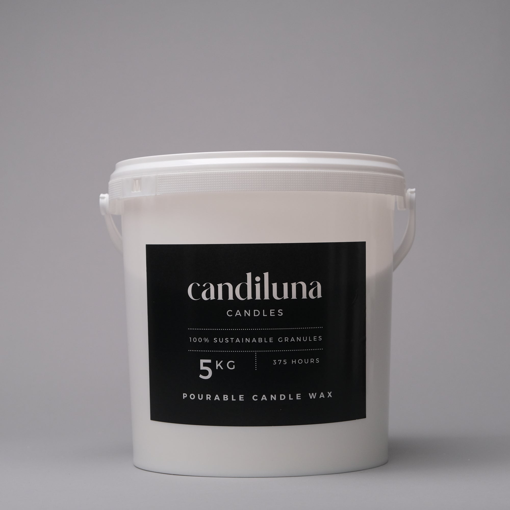 Candiluna Candle Wax Pearls - 5kg Drum